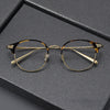 Mabry Vintage Titanium Round Glasses Frame