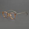 Herta Retro Oval Titanium Glasses Frame