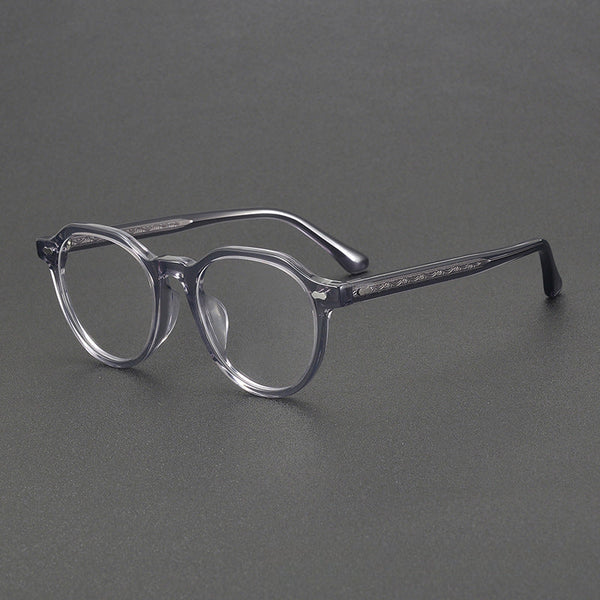 Hamp Classic Geometric Acetate Glasses Frame