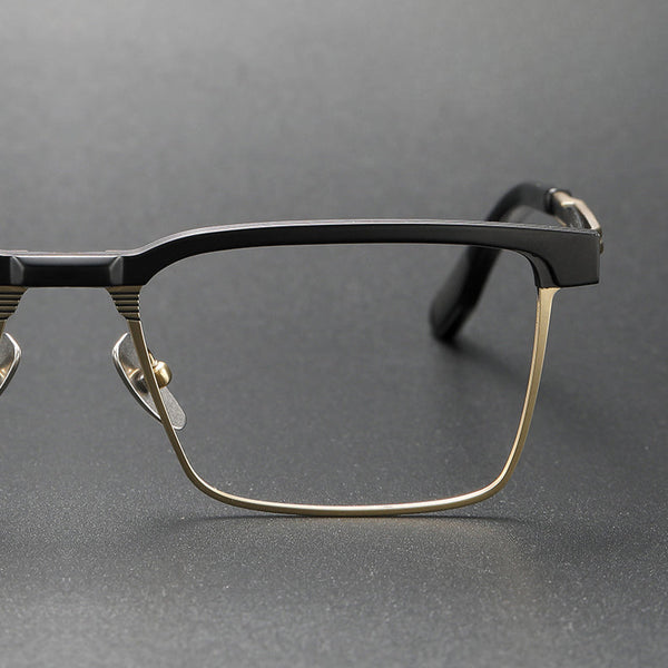 Browline Retro Titanium Ultra-Light Glasses Frame DTX137