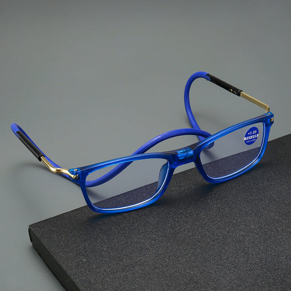 Magnetic Hanging Neck Portable Anti-Blue Light Reading Glasses