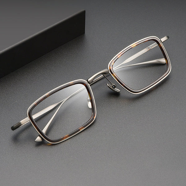 Lavi Business Rectangle Titanium Glasses Frame