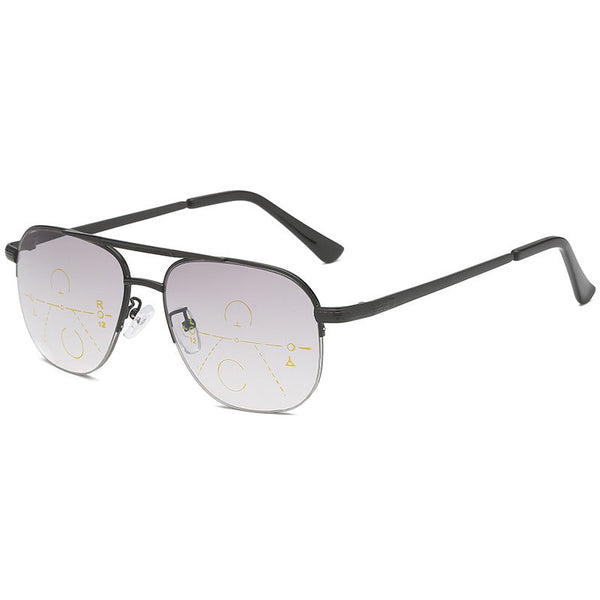 Retro Metal Anti-Blue Light Reading Glasses