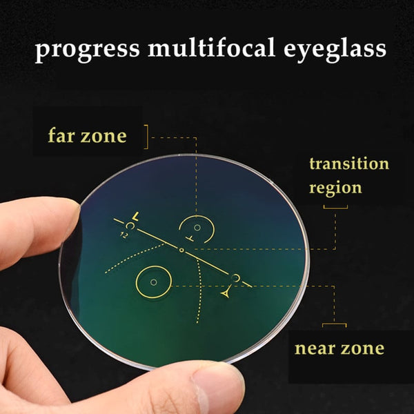 Multi-Focus Far And Near Photochromic Outdoor Magnifying Optical Glasses - CML33006