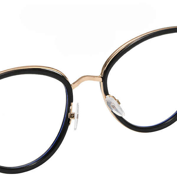 Light Metal Cat Eye Glasses