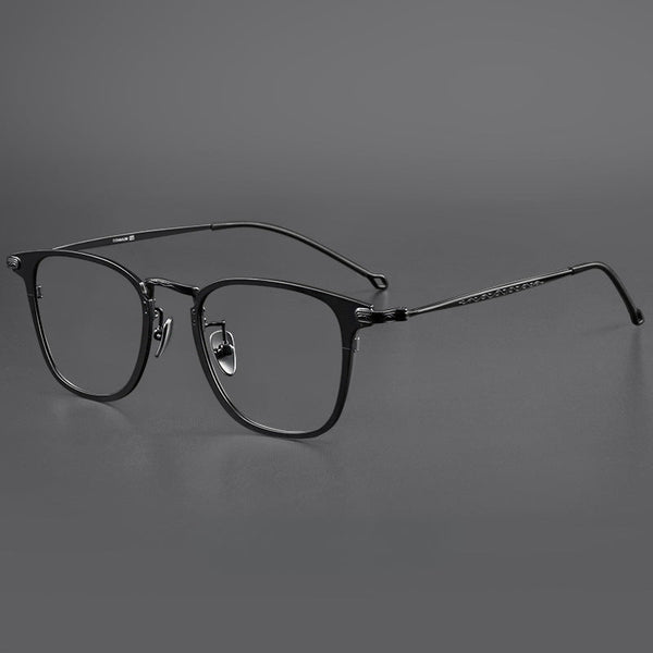 Retro Titanium Square Glasses Frame ST88009