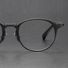 Retro Oval Titanium Ultra-Light Glasses Frame DRX2078