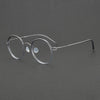 Osch Vintage Titanium Round Glasses Frame