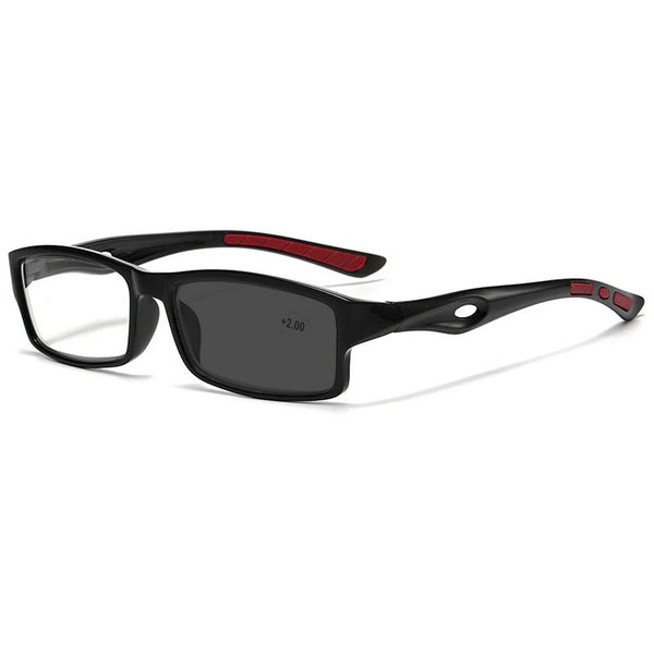 Ultralight Sports Multifocal Reading Glasses – Progressive, Photochromic, Blue Light Blocking- CML049-2