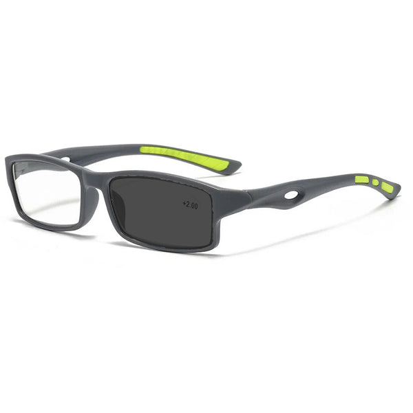 Ultralight Sports Multifocal Reading Glasses – Progressive, Photochromic, Blue Light Blocking- CML049-2