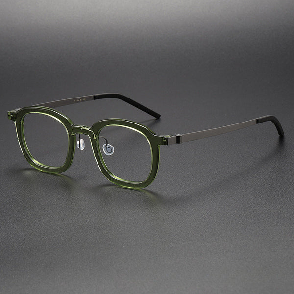 Joerg Vintage Acetate Round Glasses Frame
