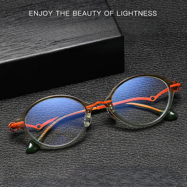 Morina High-quality Titanium Oval Glasses Frame