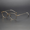Jonah Vintage Titanium Square Glasses Frame