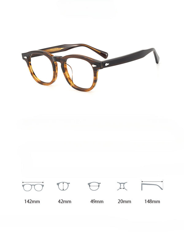 Acetate Round Glasses Frames SC504