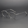 Jonah Vintage Titanium Square Glasses Frame