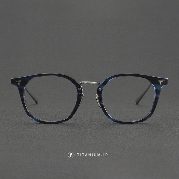 Troy Classic Square Acetate Glasses Frame