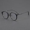 Urso Vintage Titanium Round Glasses Frame
