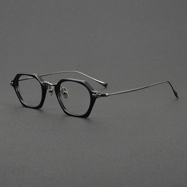 Tosta Vintage Titanium Polygon Glasses Frame