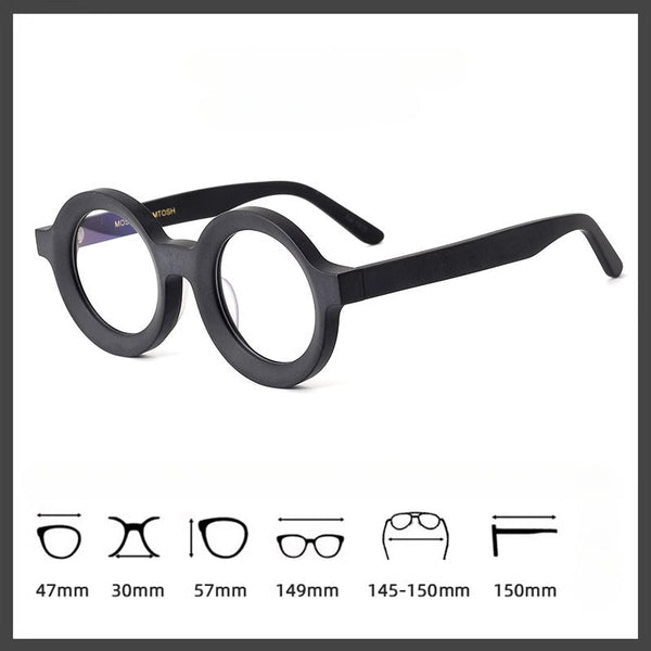 Acetate Round Glasses Frames BD004
