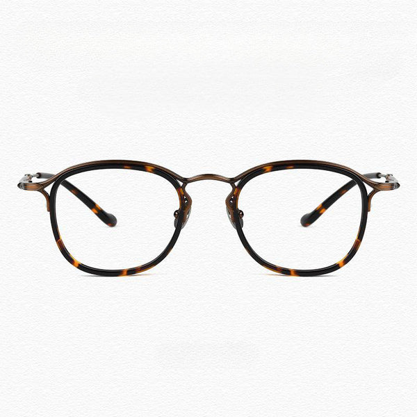 Randi Retro Titanium Square Glasses Frame