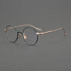 Gunn Vintage Titanium Round Glasses Frame