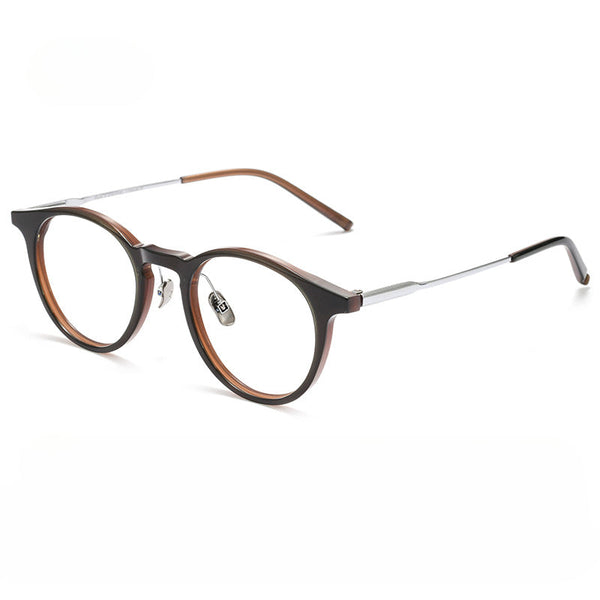 Newby Vintage Round Ultra-light Titanium Glasses Frame