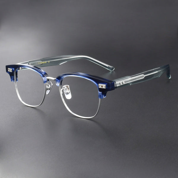 Lang Retro Square Titanium Glasses Frame