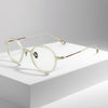 Gildo Retro Round Titanium Glasses Frame