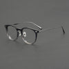 Wynn Retro Oval Titanium Glasses Frame