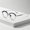 Rao Retro Oval Titanium Glasses Frame