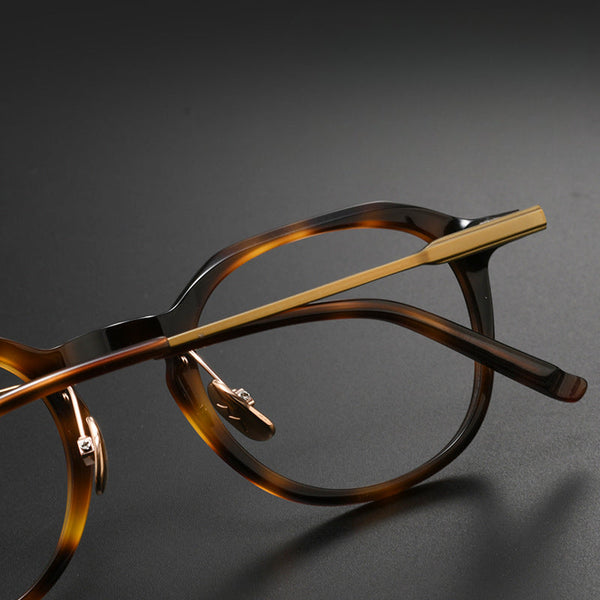 Royce Vintage Square Ultra-light Titanium Glasses Frame