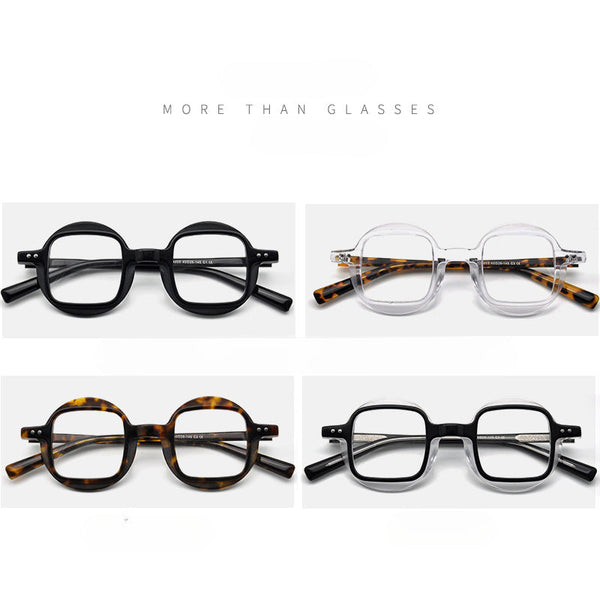Frame retro glasses plate glasses 98223