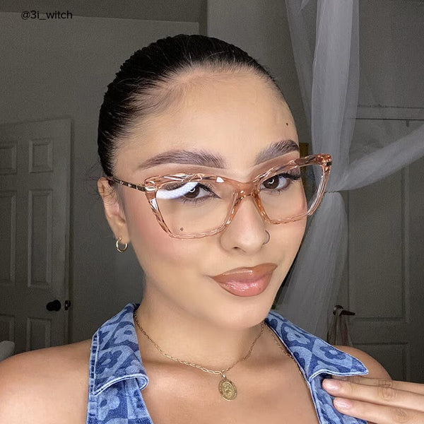 Gerda TR90 Fashion Square Eyeglasses Frame