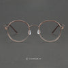 Osch Vintage Titanium Round Glasses Frame
