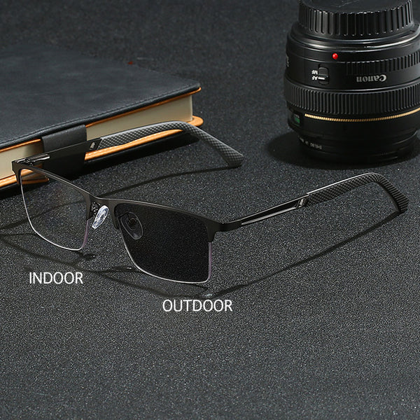 Ultra-Light Multifocal Photochromic Progressive Anti-Blue Light Reading Glasses 2S02