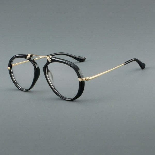 Andon Retro Aviator Acetate Glasses Frame