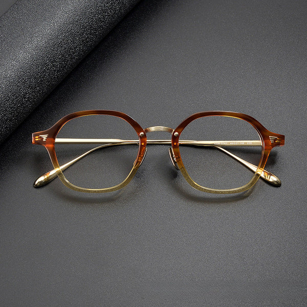 Tacho Classic Oval Acetate Glasses Frame
