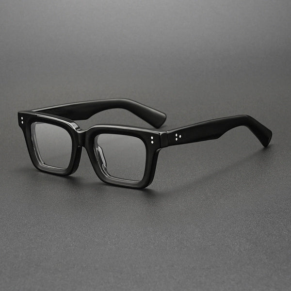 Nevin Vintage Square Acetate Glasses Frame
