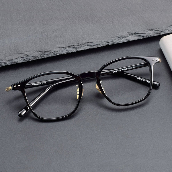 Lucken Acetate Square Glasses Frames