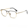 Hahn Business Square Titanium Double-bridge Glasses Frame