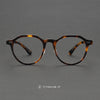Hamp Classic Geometric Acetate Glasses Frame