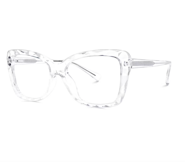 Rectangle Crystal Eyeglasses