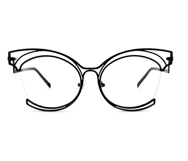 Cat Eye Black Eyeglasses