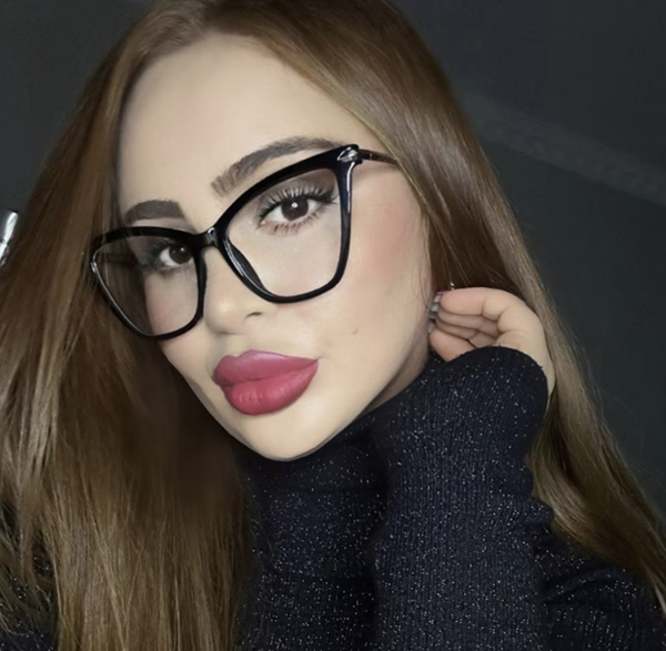 Butterfly Crystal Clear Glasses