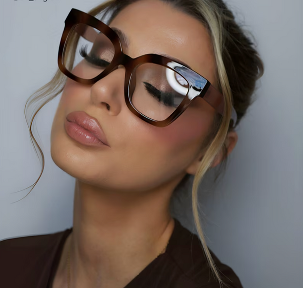 Square Tortoise Eyeglasses