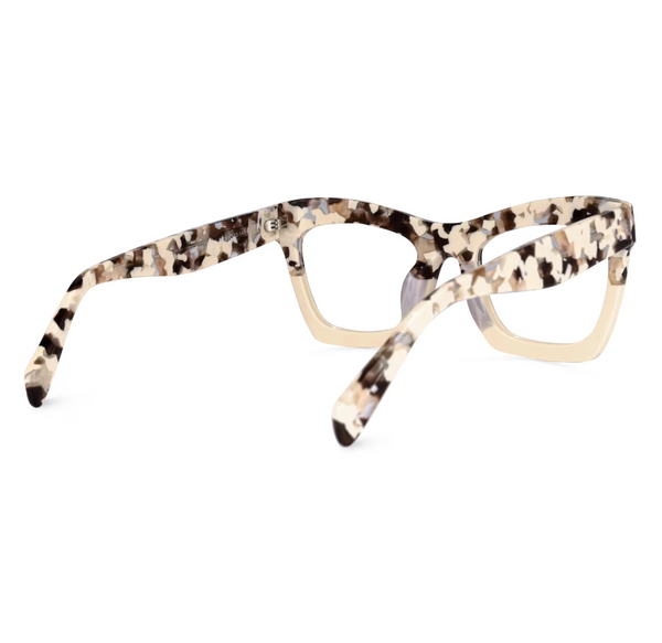 Rectangle Light/Tortoise Eyeglasses