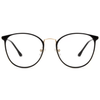 Mixed Materials Cat eye Glasses