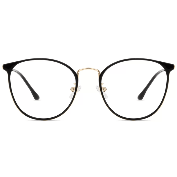 Mixed Materials Cat eye Glasses