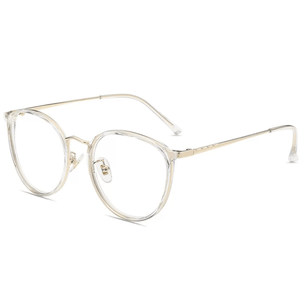 Mixed Materials Cat eye Glasses