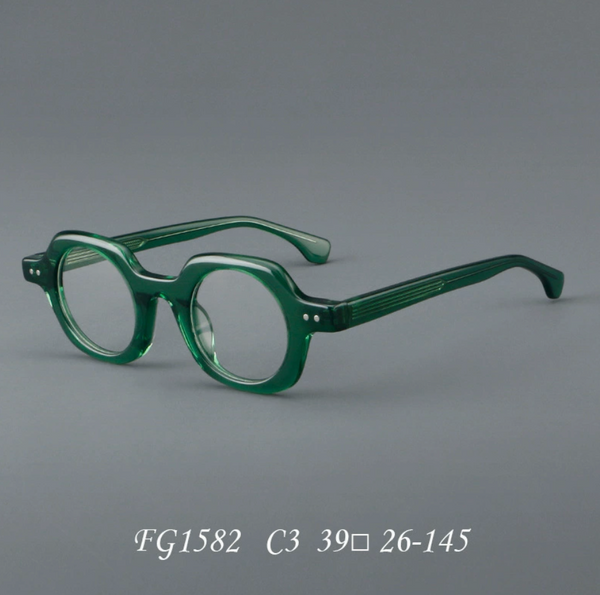 Tibor Retro Acetate Glasses Frame